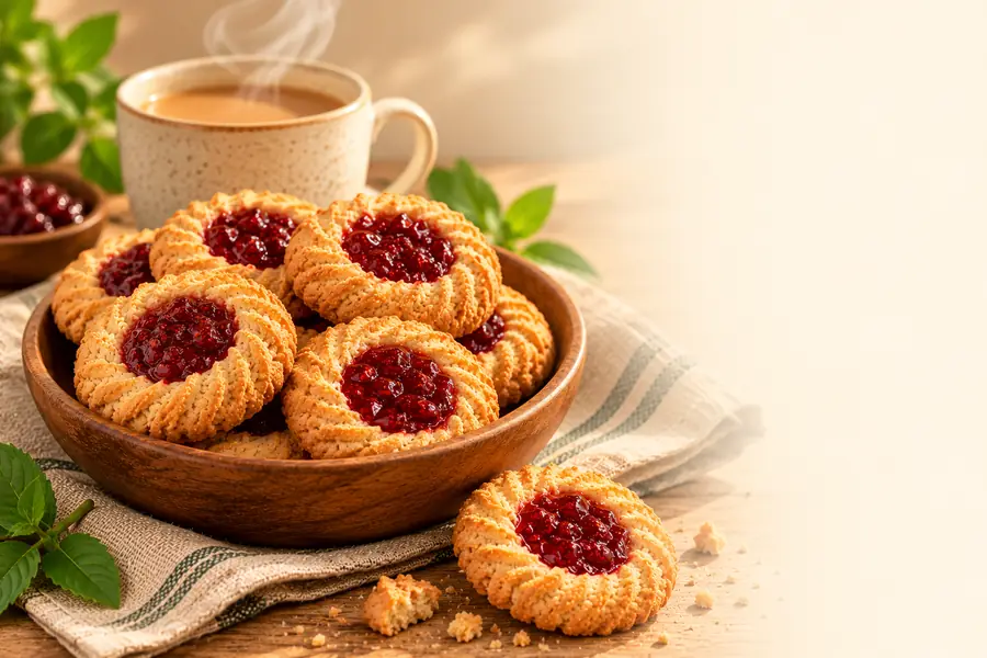 Sharing a pack of Krumbee & Co cookies